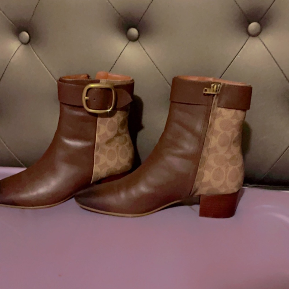 Coach booties
